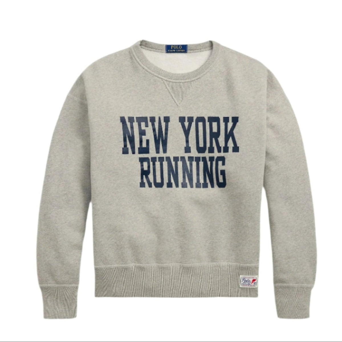 Polo Ralph Lauren New York Running Crew Sweatshirt Grey