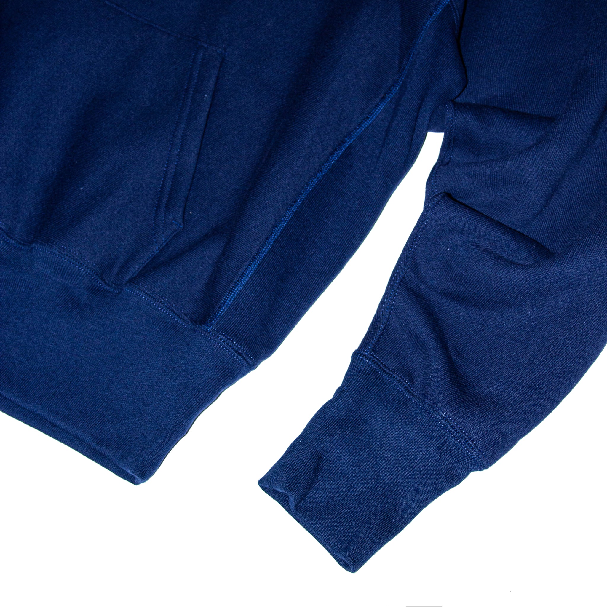 CAMBER 青 パーカー MEDIUM made inUSA Camber Sportswear 12oz Cross-Knit Hoodie - Navy – American
