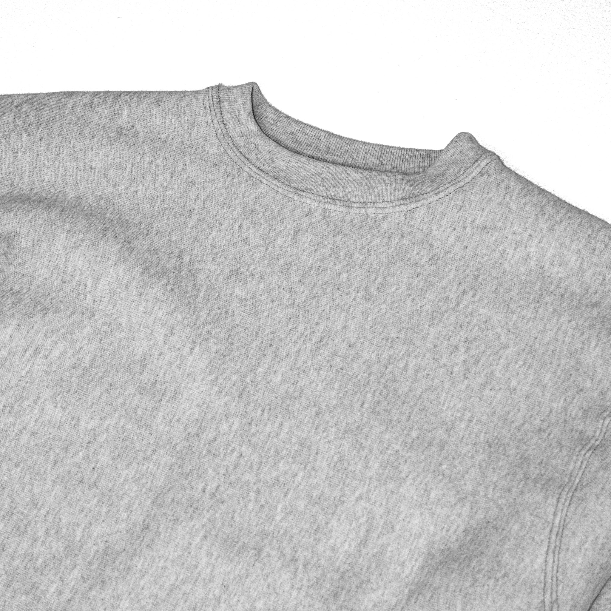 Camber USA Cross Knit Sweatshirt Made in USA Grey