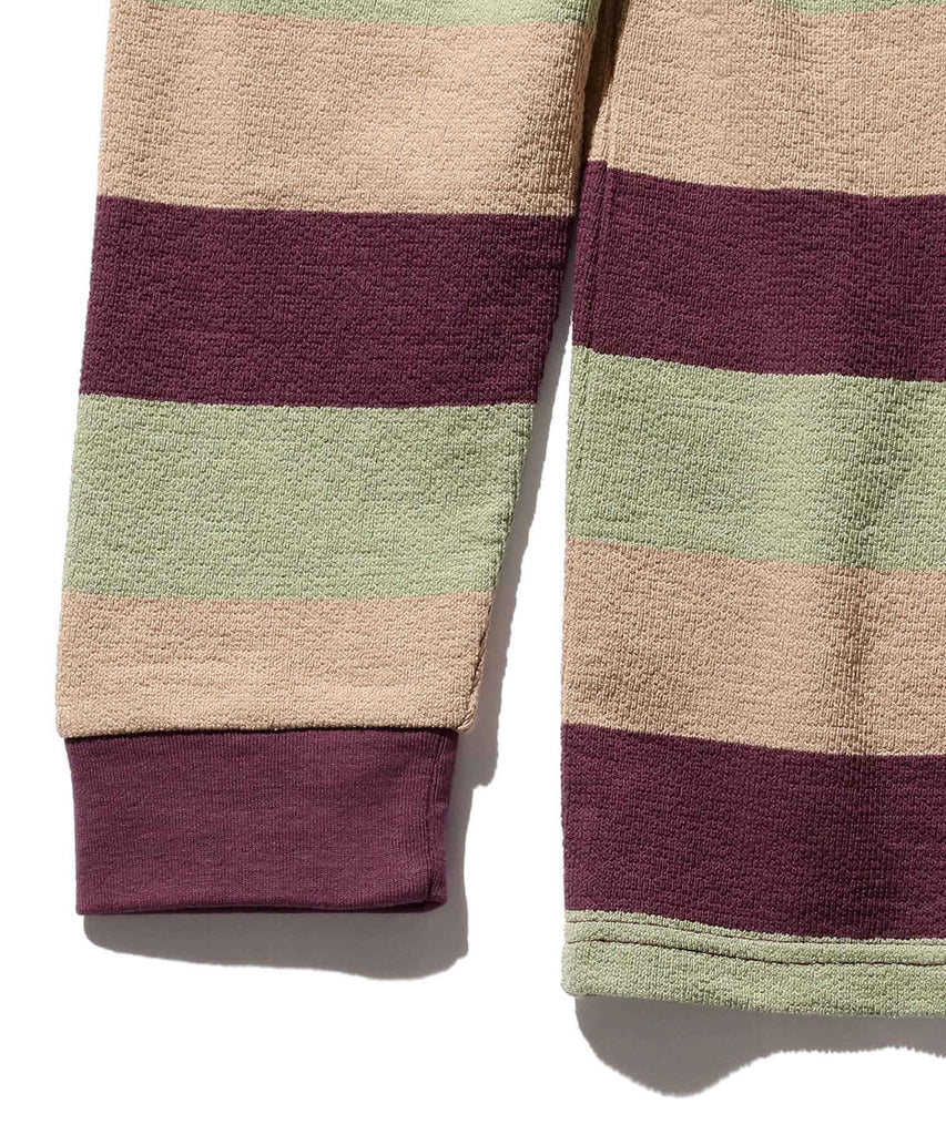 Long Sleeve Stripe Pocket Tee - 2nd Academic Store