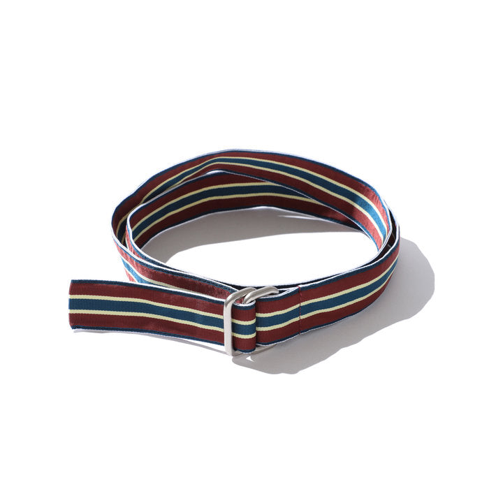 Grosgrain Tape Double Ring Belt - 2nd Academic Store
