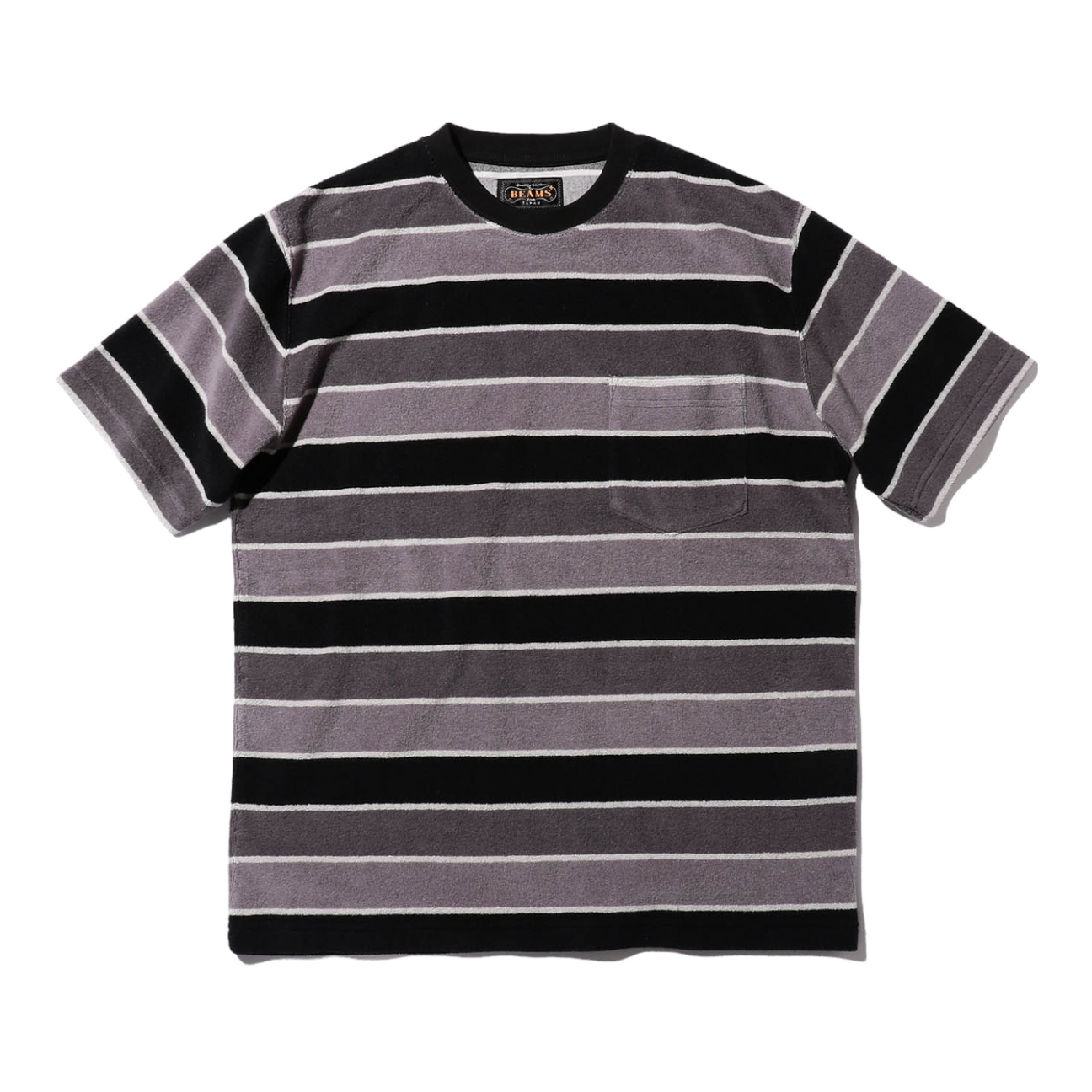 Pile Stripe Pocket Tee - 2nd Academic Store